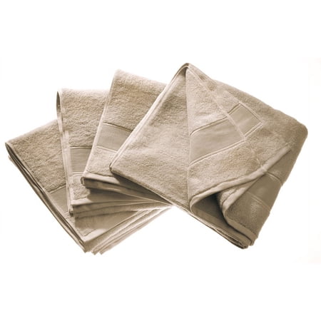 4 - Piece Sanders Bath Towel Collection - (Tan)