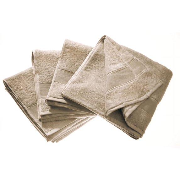 4 - Piece Sanders Bath Towel Collection - (Tan)