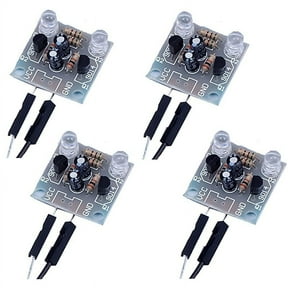 4-Piece Set 5mm LED Flash DIY Kit Electronic Kit PCB Circuit Welding Skills Learning Training Kit