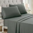 thumbnail image 1 of 4-Piece Set Bed Sheets, Bedding with Fitted Sheet, Flat Sheet & Pillowcases, 1 of 8
