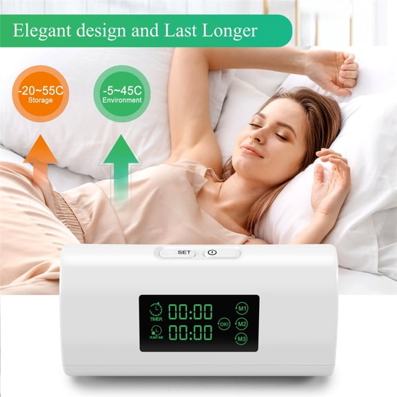 4-Piece Set of CPAP Tube Cleaning Brush, for CPAP Cleaner and Sanitizing Machine, Portable Household Cleaning Box Cleaner Kit Supplies Storage Bag, Auto-Clean Sleep Equipment Care Box