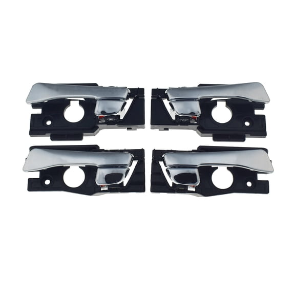 4 Piece Set Interior Door Handle FL FR RL RR for CHRome For for Hyundai Accent 2012-2017-