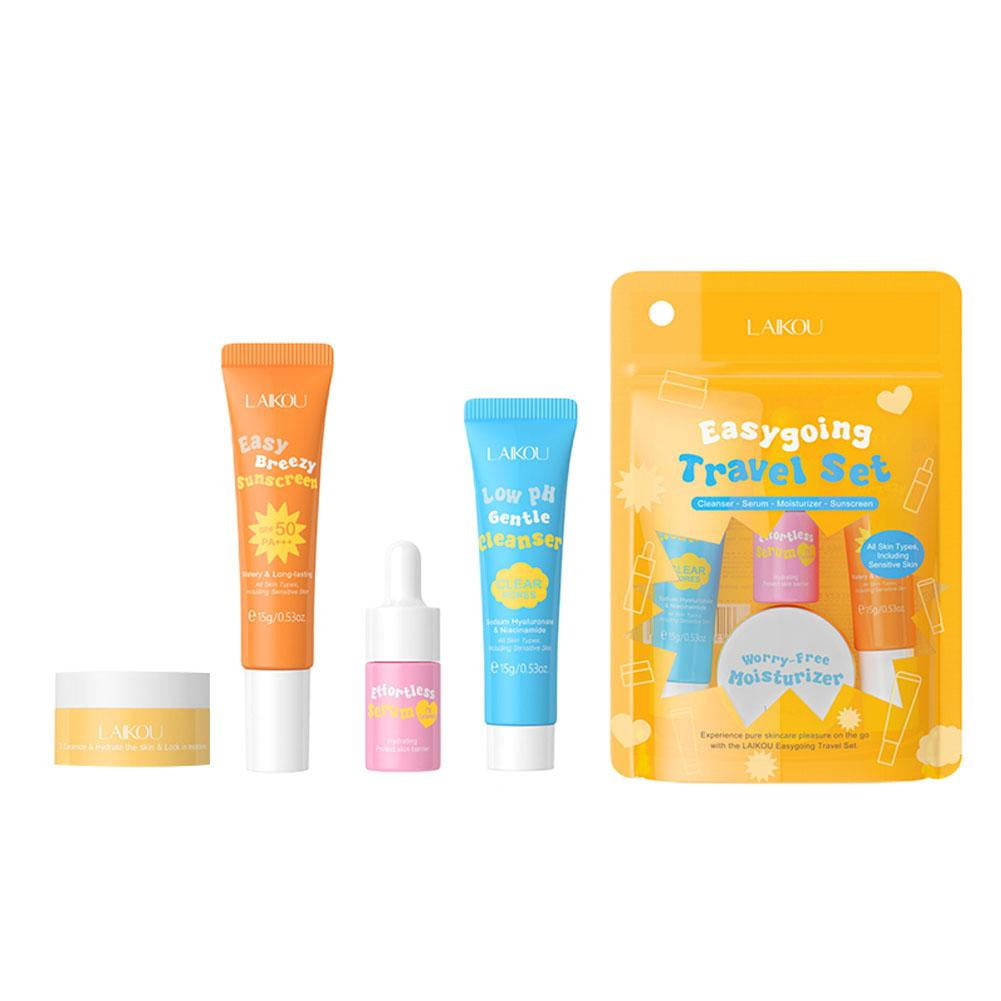 4-Piece Set Lyco Ceramide Travel Set 4-Piece Mini Skincare Set Facial Care
