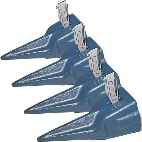 4 Piece Set X290TT Bucket Teeth K290S Spring Pin Tiger Tooth Excavator Hensley
