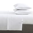 thumbnail image 1 of 4 Piece Sheet Set 100% Egyptian Cotton Bed Sheets 1000 Thread Count Luxury Hotel Quality Sheet Set Italian Finish Premium Sheets Long Staple Fits Up to 18 Inch Deep Pocket (Twin-XL, White), 1 of 7