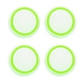 thumbnail image 1 of 4-Piece Silicone Controller Cap Replacement Set - Analog Joystick Thumb Grip Covers - Compatible with PS4, PS3, PS2, Xbox One, and Xbox 360 Game Controllers, 1 of 7