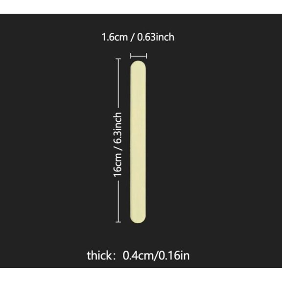 4-Piece Silicone Glue Dispensing Tool Set - Durable Mixing Rods for DIY and Professional Use