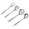 thumbnail image 1 of 4-Piece Stainless Steel Cooking Utensil Set, 1 of 6