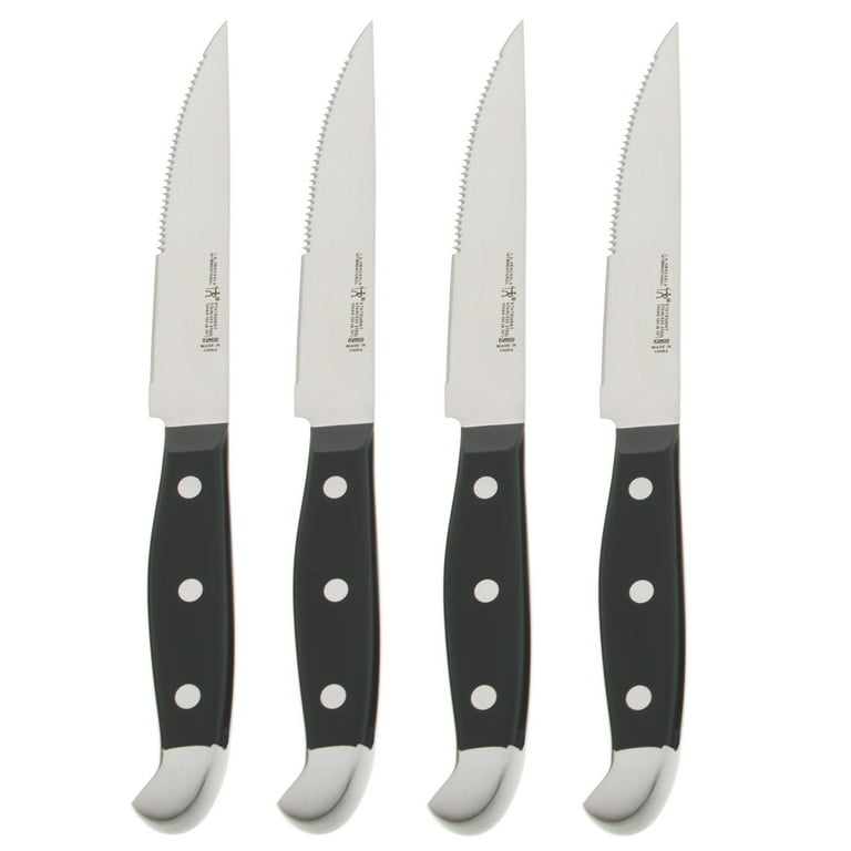 Henckels International Statement Straight Edge Steak Knife Set, 4