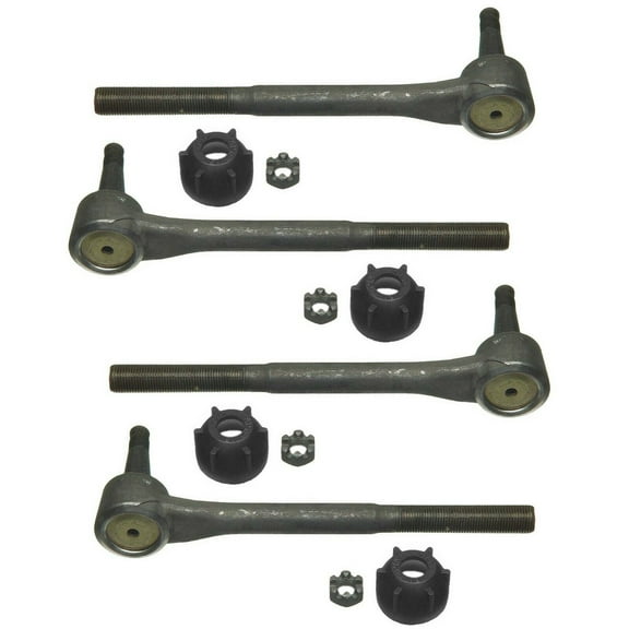 4 Piece Steering Kit Inner & Outer Tie Rod Ends Front Left Right Fits select: 1990-1992 CHEVROLET CAMARO RS, 1982-1989 CHEVROLET CAMARO