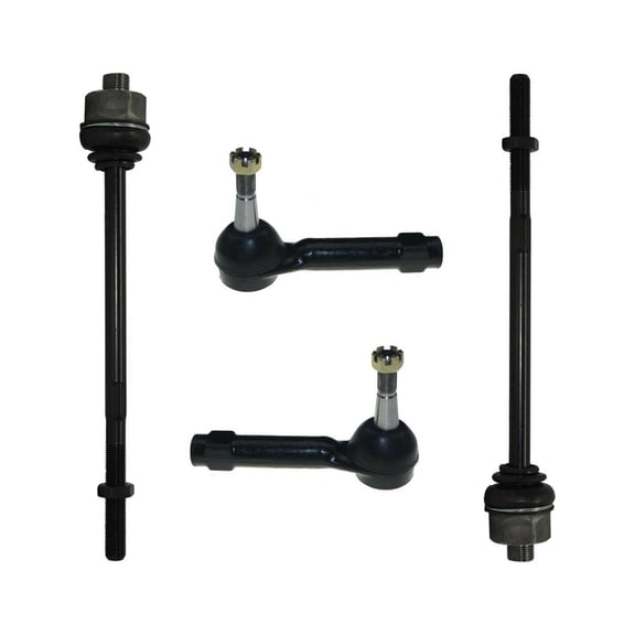 4 Piece Steering Kit Inner & Outer Tie Rod