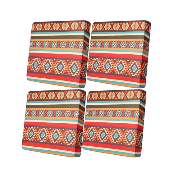 4-Piece Stretch Patio Sofa Cushion Covers, Waterproof Washable Outdoor Seat Slipcovers for Couch, Bench, Swing, and Window Seat, Universal Fit Protective Case for Indoor & Garden Furniture