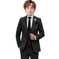 thumbnail image 1 of 4 Piece Suit for Boy Slim Fit Suits Formal Wedding Suit Prom Dress Suits for Boy, 1 of 7