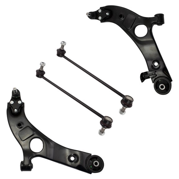 4 Piece Suspension Kit Front Control Arms w/ Ball Joints Sway Bar End Links New PSA64557