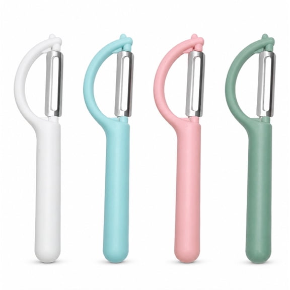 4 Piece Kitchen Potato Peeler Set, Vegetable Peelers for Fruits, Vegetables and Daily Food Prep, TIKA
