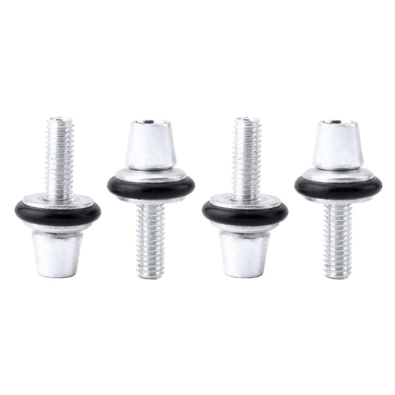 4-Piece V / C Brake Caliper Adjustment Set Screws, M6 Thread - Great Replacement Road Bike Accessories, Fixed Gear