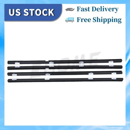 4 Piece Weatherstrip Set for Lexus RX330 RX350 RX400h 2004-2009 Front Left Rear Right Inner 68171-48032 68172-48032 68173-48031 68174-48031