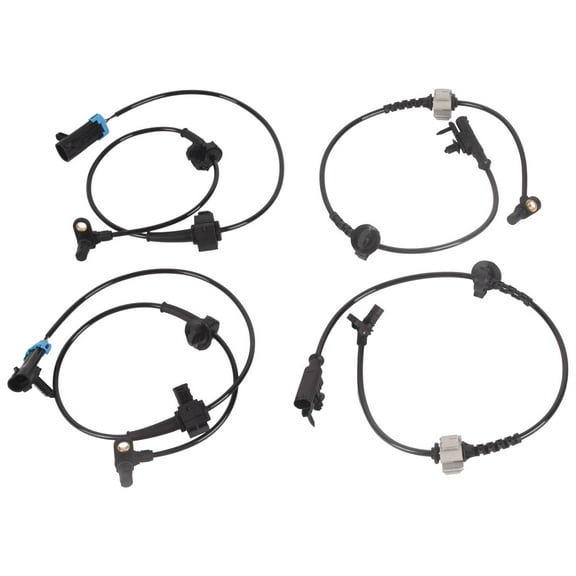 4-Piece Wheel Speed Sensor Set Front and Rear Replacement-4PCS Front Rear ABS Wheel Speed Sensor