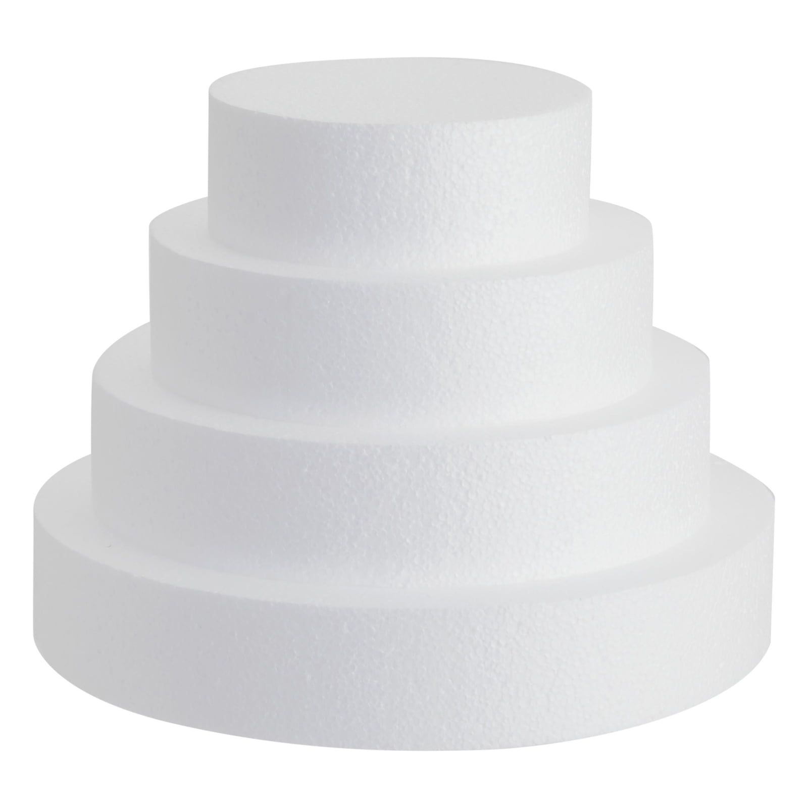 Dummy / fake 3 tier white wedding cake [rental] – Your DIY Project Rental
