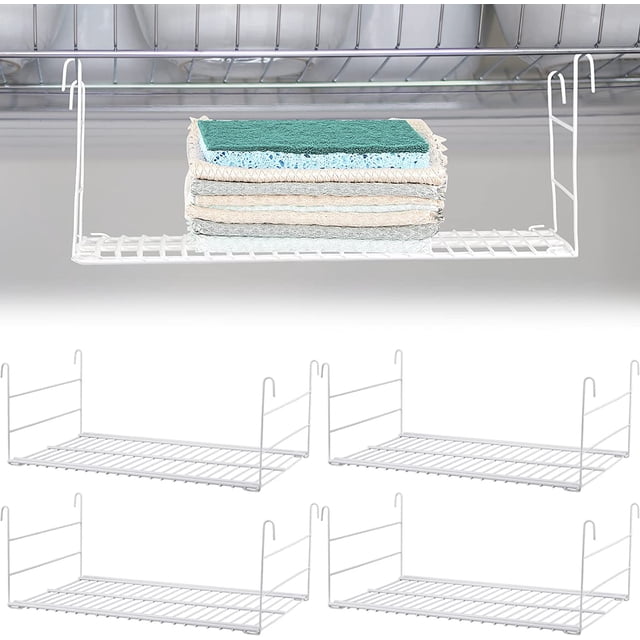 Rubbermaid FreeSlide 12-Inch Wire Shelving | White Corner Shelf For Closet, Laundry Room, Storage