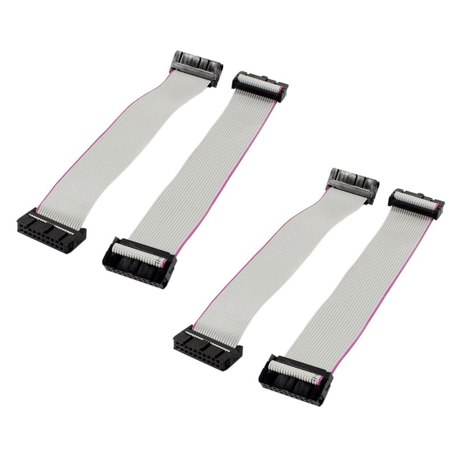 4 Pieces 2.54 mm Pitch 20 Pin F/F Flat Ribbon Cable Connector ...