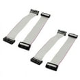 thumbnail image 1 of 4 Pieces 2.54 mm Pitch 20 Pin F/F Flat Ribbon Cable Connector, 1 of 3
