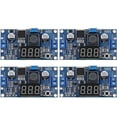 4 Pieces Adjustable LM2596S DC-DC Buck Converter Reduced Voltage ...