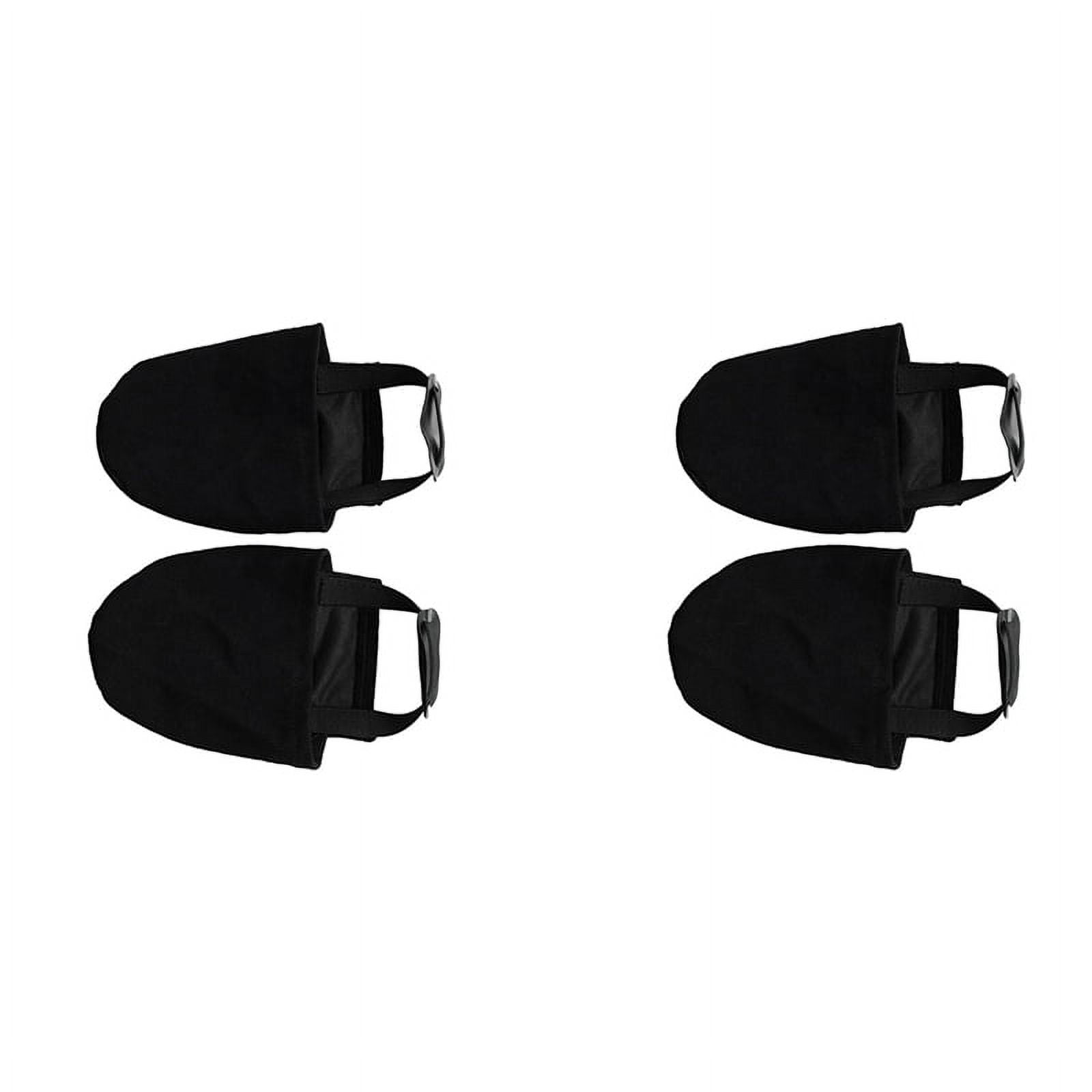 4 Pieces Bowling Shoe Covers Shoe Sliders for Bowling Shoes Dry Men Women Shoe Protector Covers Shoe Accessories