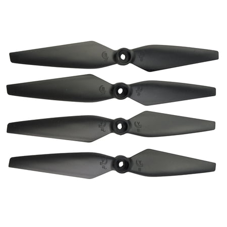4 Pieces CW/CCW Propeller for B2C Quadcopter Brushless RC Drone black