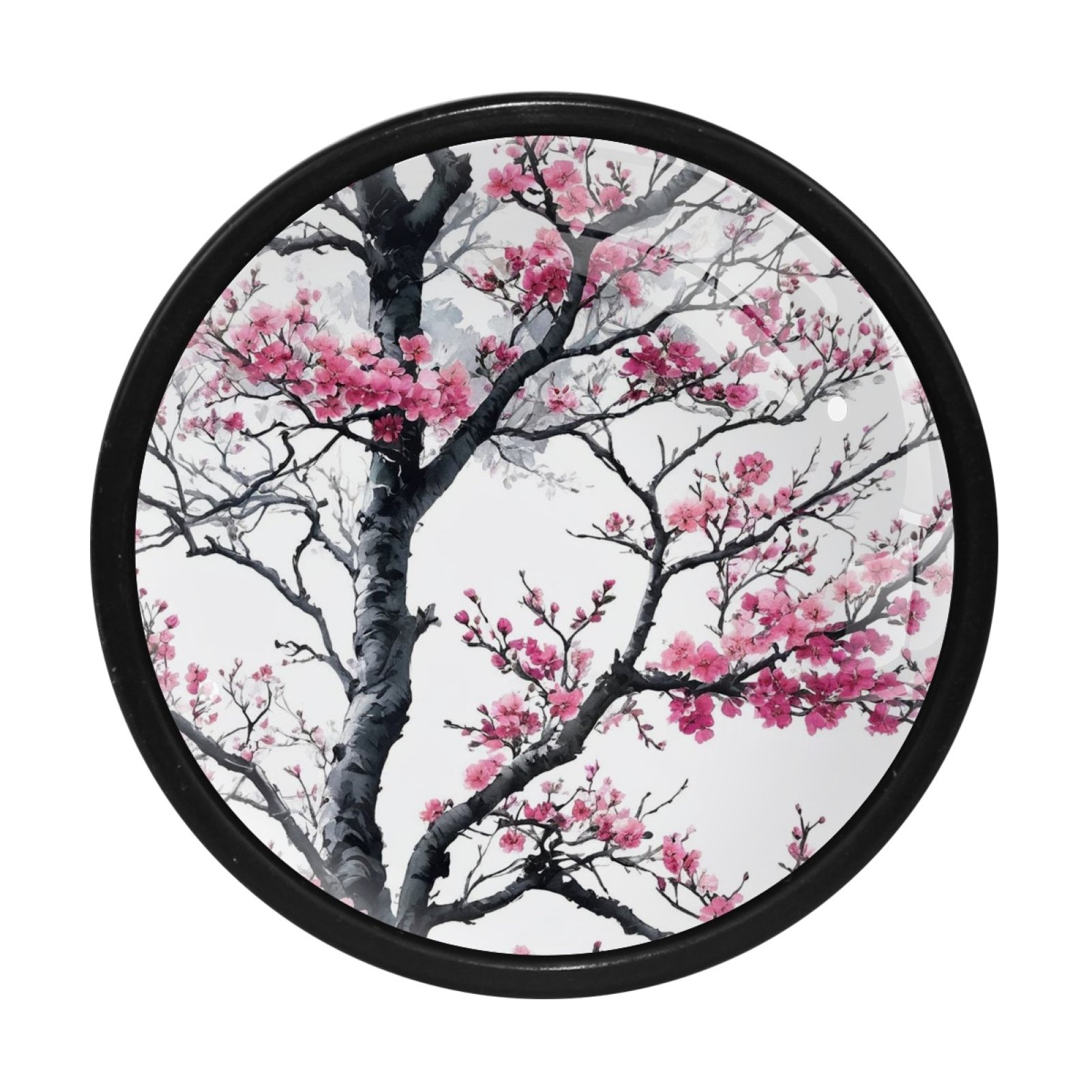 4 Knobs,Tree Branch Leaves,Door Knob,Drawer Knobs and