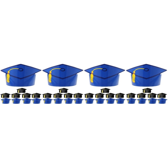 4 Pieces Cap Doctor Paper Hat Graduation Photo Booth Props Child