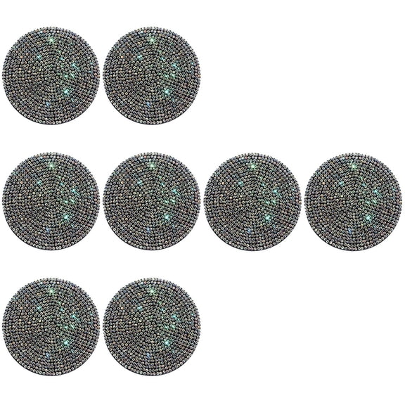 4 Pieces Car Coffee Cup Holder Coaster High Temperature Resistant Coasters PVC