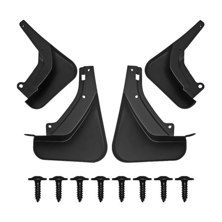 4 Pieces Car Mud Flaps with Screws Mudflaps for 2022-2023 Flexible