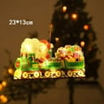 thumbnail image 1 of 4 Pieces Christmas Window Lights Decorations Christmas Window Silhouette Lighted Sign Battery Operated Backdrop String Lights with Suction Cup Hook for Holiday Outdoor Indoor Decor, 1 of 5