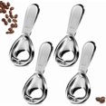 thumbnail image 1 of 4 Pieces Coffee Scoop Stainless Steel Coffee Scoops Short Handle Tablespoon Measuring Spoons for Coffee Tea Sugar Flour, 1 of 7