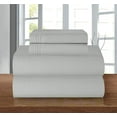 thumbnail image 1 of 4 Pieces Comfy Breathable & Cooling Sheets Set Sheet set, King, Silver, 1 of 5