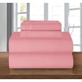 thumbnail image 1 of Elegant Comfort 4-Piece Microfiber Sheet Set, Deep Pocket, Wrinkle Resistant & Fade Resistant, Queen, Rose Blush, 1 of 5