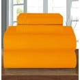 thumbnail image 1 of 4 Pieces Comfy Breathable & Cooling Sheets Set Sheet set, Twin/Twin XL, Elite Orange, 1 of 5