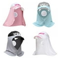 thumbnail image 1 of 4 Pieces Cooling Hat Drape Sun Protection Hat Shade Neck Coverage Cap Tail Sun Cycling Running Neck Protection Hat for Men Women(Without Hat), 1 of 7
