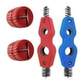 4 Pieces Copper Pipe Cleaner and Reamer Value Set Copper Pipe and