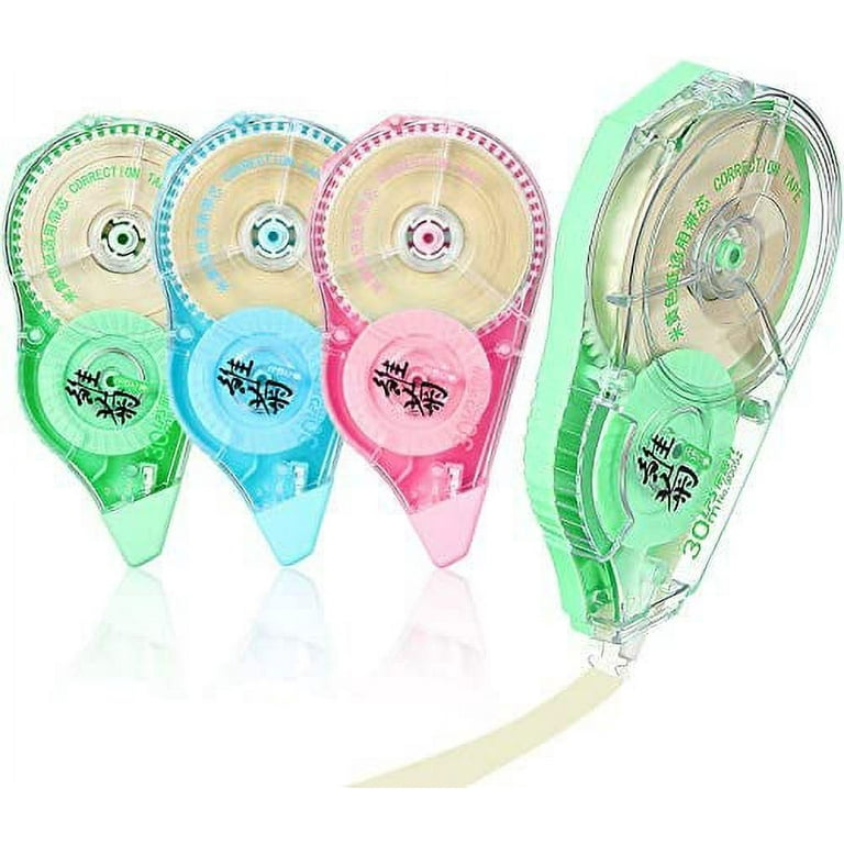 Yellow out store correction tape
