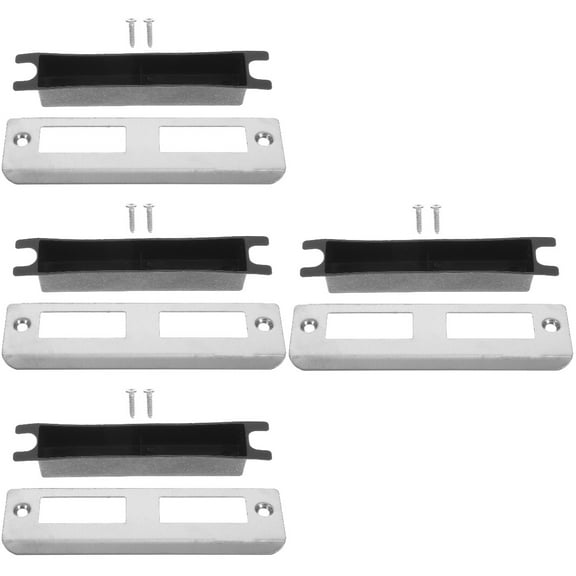 KALLORY Stainless Steel Deadbolt Cover Plate for Enhanced Door Security and Reinforcement Kit