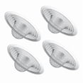thumbnail image 1 of 4 Pieces Drain Hair Catcher Bathtub Shower Drain Cover Kitchen Sink Strainer Stainless Steel Sink Drain Stopper Filter for Kitchen Bathroom, 1 of 7