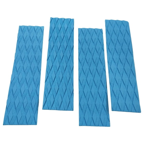 4 Pieces EVA Surfing Skimboard Surfboard Traction Pad Bar Grips