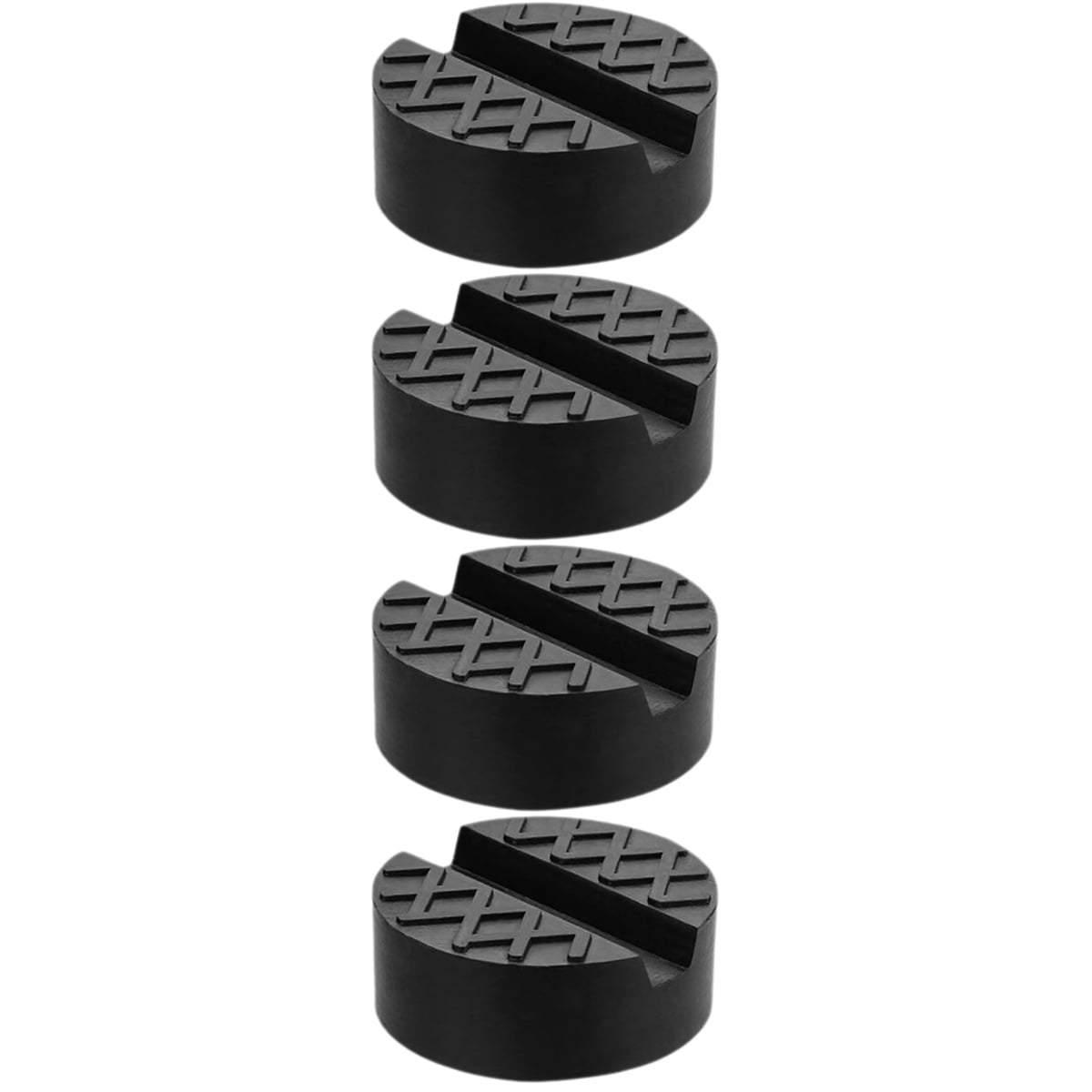 4 Pieces Electric Car Pad Bottle Jack Adapter Saddle Rubber