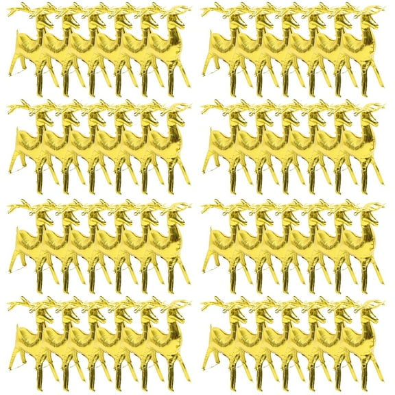 4 Pieces Elk Deer Inflatable Foil Balloons Christmas New Year