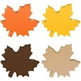 thumbnail image 1 of 4 Pieces Fall Decorations Thanksgiving Tabletop Decorations Fall Maple Leaf Table Wooden Sign Autumn Tiered Tray Decor Thanksgiving Maple Leaves for Home Desk Office Party, 1 of 9