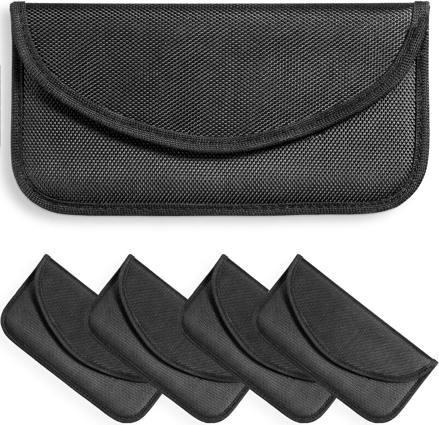 4 Pieces Faraday Bags Phone for Key Fob Protector Car RFID Signal