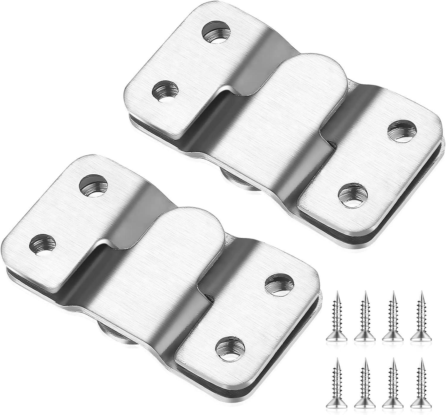 4 Pieces Flush Concealed Mount Bracket, Heavy Duty Flush Mount