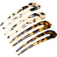 thumbnail image 1 of Artrylin 4 Pieces French U-Shaped Hairpin with Two Prongs U Shape Hair Clips Pin Tortoise Shell U Sticks Pins for Women Girls Hairstyles, 1 of 5